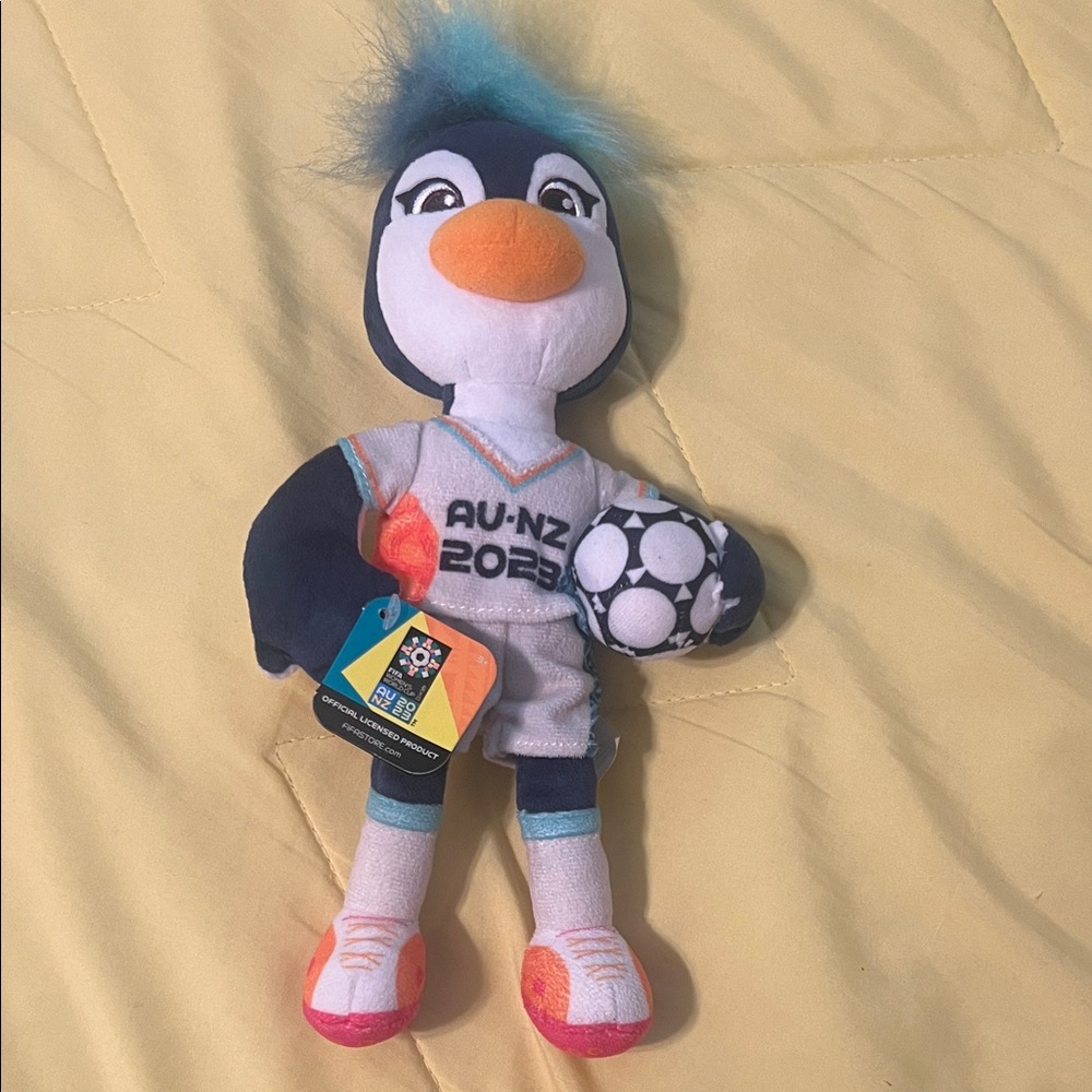 AU-NZ 2023 Mascot Plush Toy - Black and Blue